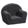 Kinderfauteuil Louise - Stof - Antraciet -Fauteuilwinkel 12601280