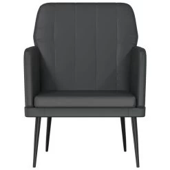 VidaXL Fauteuil 61x78x80 Cm Kunstleer Zwart -Fauteuilwinkel 15325584605c49a3803fa433e7224f9b