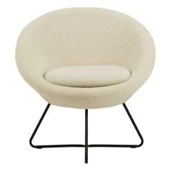 Sohome Fauteuil Kang - Teddy - Beige -Fauteuilwinkel 1b62544f948a48b3b8565b79c2d63ffb