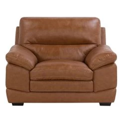 Beliani Fauteuil HORTEN - Bruin Kunstleer 9 Beliani Fauteuil HORTEN - Bruin Kunstleer -Fauteuilwinkel 1d1c776cc6ed4f53aadacf4d59893f9c