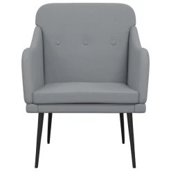 VidaXL Fauteuil 63x76x80 Cm Stof Lichtgrijs 8 VidaXL Fauteuil 63x76x80 Cm Stof Lichtgrijs -Fauteuilwinkel 1f829cc9098343dcbcf31bb895e86134