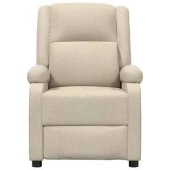 VidaXL Fauteuil Verstelbaar Elektrisch Stof Crèmekleurig 8 VidaXL Fauteuil Verstelbaar Elektrisch Stof Crèmekleurig -Fauteuilwinkel 254c61fe17b9400687b7deb70a5eba27