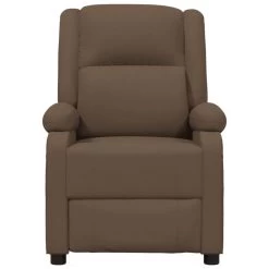 VidaXL Fauteuil Verstelbaar Elektrisch Stof Bruin -Fauteuilwinkel 275bdda6a31646a6a1df865b7361d366