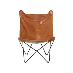 Beliani Fauteuil NYBRO - Bruin Kunstleer -Fauteuilwinkel 2bd39d7ee10c41ca84dc3c58fdb038cc