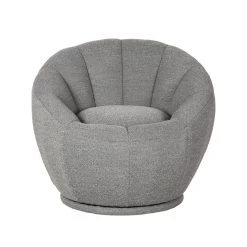 LABEL51 Fauteuil Crown - Grijs - Boucle -Fauteuilwinkel 30cc96f07eb34ecf93b595cb87456aef