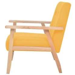 VidaXL Stoelen Stof Geel 9 VidaXL Stoelen Stof Geel -Fauteuilwinkel 39059df16aaf431ea4323f3db82767fd