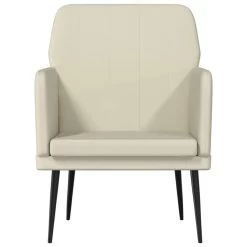 VidaXL Fauteuil 61x78x80 Cm Kunstleer Crèmekleurig 8 VidaXL Fauteuil 61x78x80 Cm Kunstleer Crèmekleurig -Fauteuilwinkel 3d45aa2d72d1406abde57c47d89e7e3c