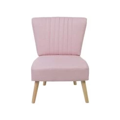 Beliani Fauteuil VAASA - Roze Polyester 9 Beliani Fauteuil VAASA - Roze Polyester -Fauteuilwinkel 58e27780ae1e4b209e322dfbc49d6194