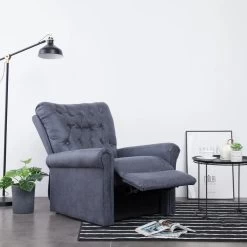 VidaXL Fauteuil Verstelbaar Kunstsuède Grijs 8 VidaXL Fauteuil Verstelbaar Kunstsuède Grijs -Fauteuilwinkel 5908247c67514a2caf4bfe7804d2f65f