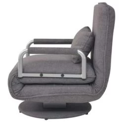 VidaXL Draaistoel En Slaapbank 60x75x80 Cm Lichtgrijs -Fauteuilwinkel 5a610ec453da4992bb1a8546f1b0d348