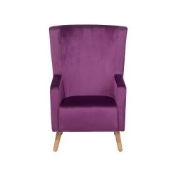Beliani Oorfauteuil ONEIDA - Paars Fluweel 9 Beliani Oorfauteuil ONEIDA - Paars Fluweel -Fauteuilwinkel 67e9f3c870d74efb86967d1d7b0bed8c