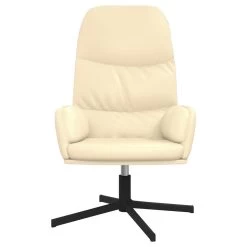 VidaXL Relaxstoel Kunstleer Crèmewit -Fauteuilwinkel 6fb4503fc9a34011b3ce3cd3d65d8ad0