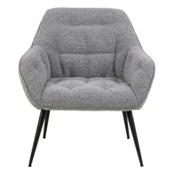 Sohome Fauteuil Otto - Bouclé - Grijs 7 Sohome Fauteuil Otto - Bouclé - Grijs -Fauteuilwinkel 74bbda6d509b4534b2b6d7429d47cf07