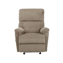 Beliani TV-fauteuil EVERTON - Bruin Polyester -Fauteuilwinkel 7d4f6fb03cf548bc917e4280a135703b
