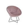 Fauteuil Forli - Fluweel - Roze -Fauteuilwinkel 81020404