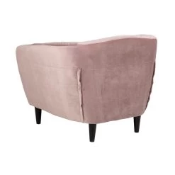 Fauteuil Thyrza - Fluweel - Oudroze -Fauteuilwinkel 81020423 0200