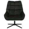 Fauteuil Devin - Stof - Donkergroen -Fauteuilwinkel 81027721