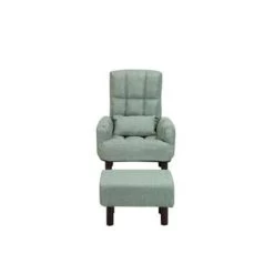 Beliani Fauteuil OLAND - Groen Polyester -Fauteuilwinkel 832698287daf409e92e4d44ec7e01b96