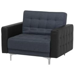 Beliani Fauteuil ABERDEEN - Grijs Polyester -Fauteuilwinkel 8c4c3eb887be4c82a602d0a4e504bbd9