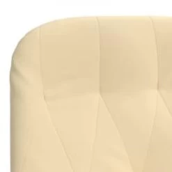 VidaXL Relaxstoel Met Voetenbank Crèmewit Fluweel -Fauteuilwinkel 8f4dc6ee51594ff5bb6e29b3234209c0