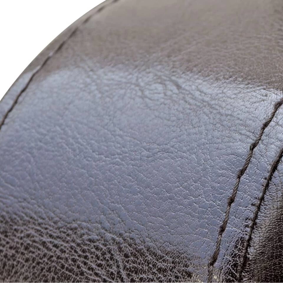 VidaXL Fauteuil Kunstleer Bruin 4 VidaXL Fauteuil Kunstleer Bruin - Afbeelding 2