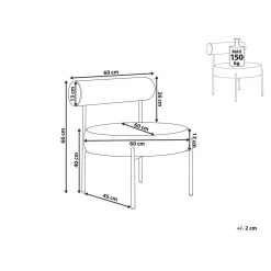 Beliani Fauteuil ALPHA - Grijs Fluweel 8 Beliani Fauteuil ALPHA - Grijs Fluweel -Fauteuilwinkel a37b62c97c8f48ddbfbc21bb816d0d52 2