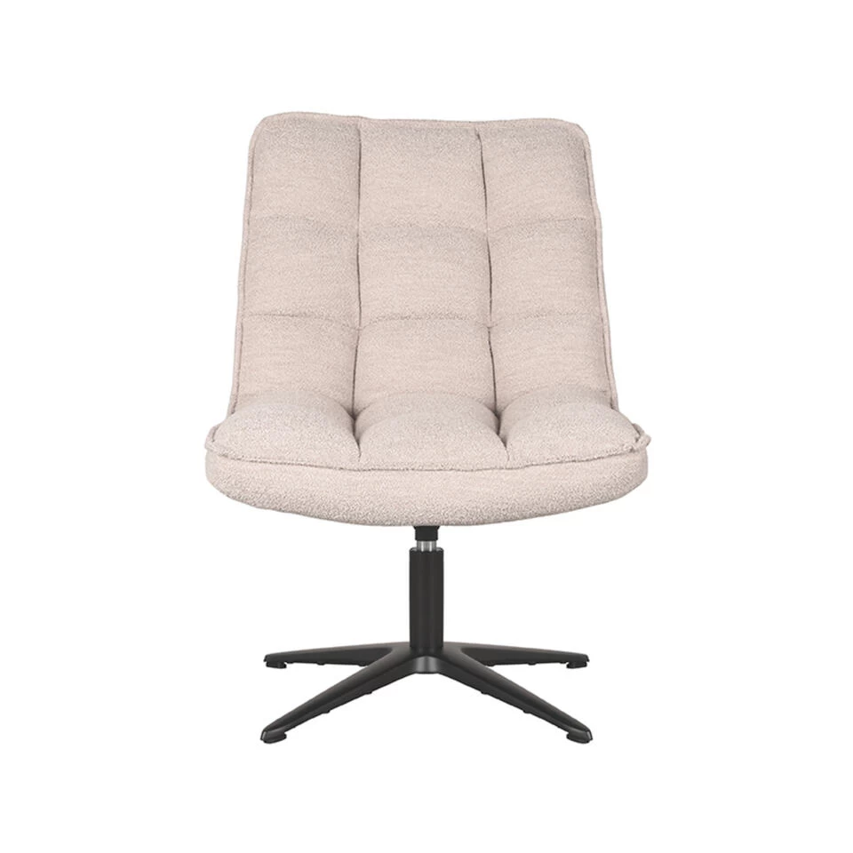LABEL51 Fauteuil Vince - Naturel - Boucle 4 LABEL51 Fauteuil Vince - Naturel - Boucle - Afbeelding 2
