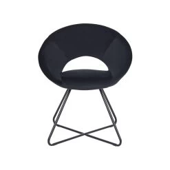 Beliani Fauteuil RACHEL - Zwart Fluweel 9 Beliani Fauteuil RACHEL - Zwart Fluweel -Fauteuilwinkel a57dfe6824ed4fa99a3ead5662137feb