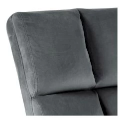 Sohome Fauteuil Wendolyn - Velvet - Donkergrijs -Fauteuilwinkel ab618263706d43fdb937f0422441607c