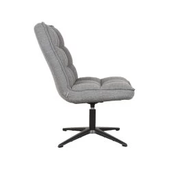 LABEL51 Fauteuil Vince - Grijs - Boucle -Fauteuilwinkel bdba3ff503444ce5a48b95f0f4cd0a6c