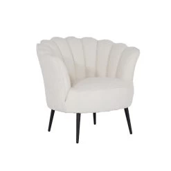 Giga Meubel Fauteuil Wit Bouclé - Jada -Fauteuilwinkel c0a1a9c44a964934b1f1d9fb2c15e4b2