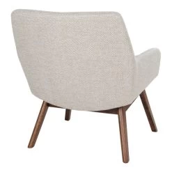 Giga Meubel Loungestoel Stof Zand/Bruin - Zithoogte 40cm -Fauteuilwinkel c39467fb6064488cb22d3962e88037fa