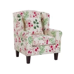 Beliani Fauteuil HAMAR - Beige Katoen, Polyester -Fauteuilwinkel c8729a089b314c4d87699763acbb5807