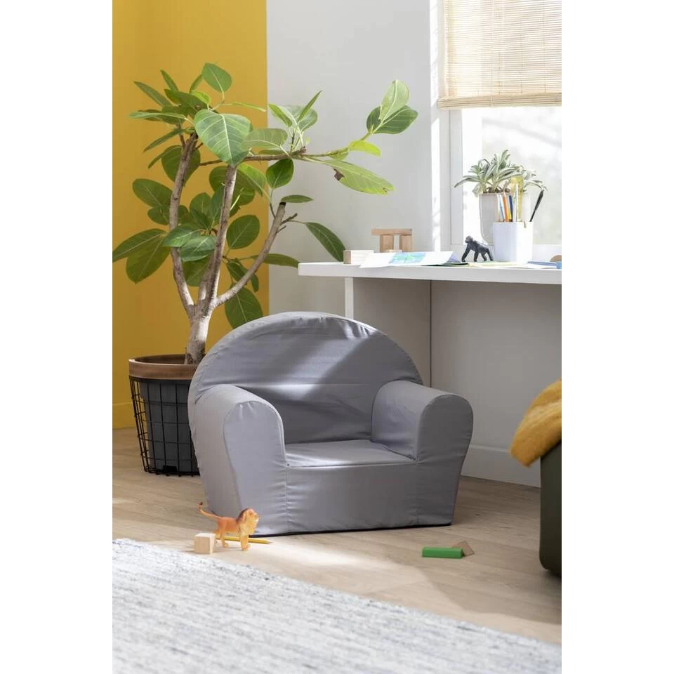 Kinderstoel Louis - Antraciet - 44x53x36 Cm 5 Kinderstoel Louis - Antraciet - 44x53x36 Cm - Afbeelding 4